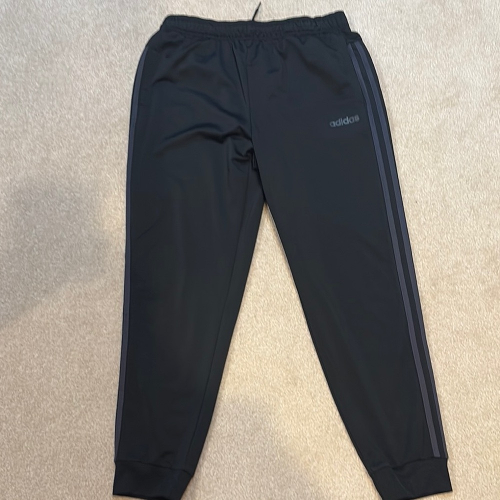 Adidas Black Jogger Pants